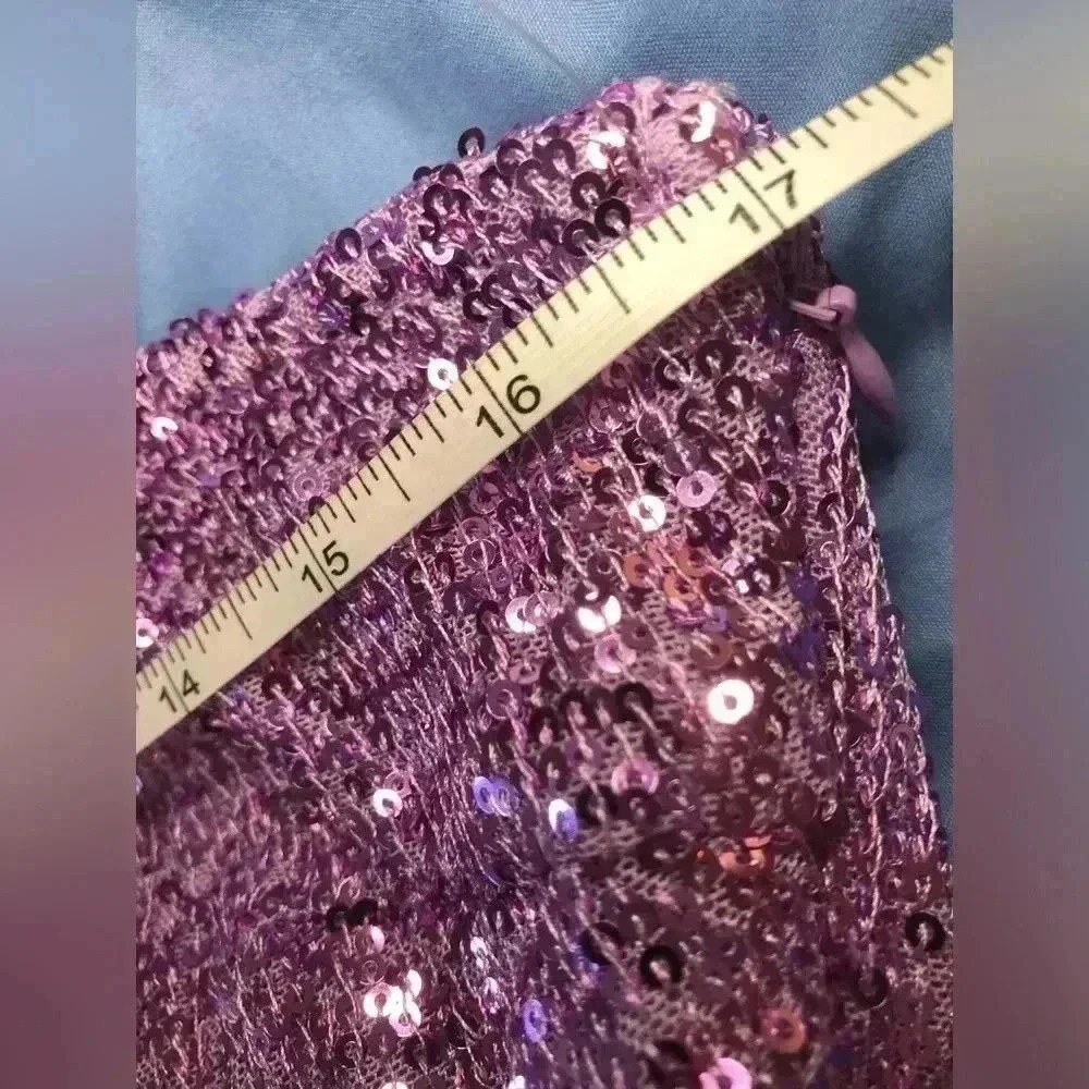 One-Shoulder Sequin Dress - Picture 12 of 16